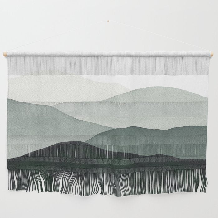 Green Mountains Wall Hanging Gallery Image 1