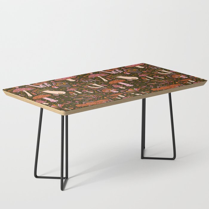 Magic Mushroom Print Coffee Table Gallery Image 1