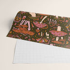 Magic Mushroom Print Wrapping Paper Gallery Image 2
