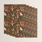 Magic Mushroom Print Wrapping Paper Gallery Image 3