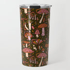 Magic Mushroom Print Travel Mug Gallery Image 1