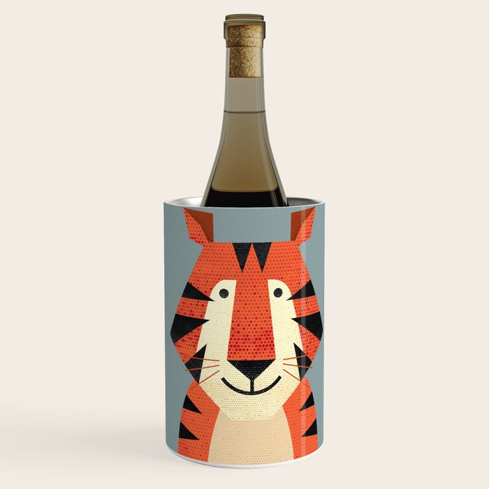 Whimsy Tiger Wine Chiller Gallery Image 1