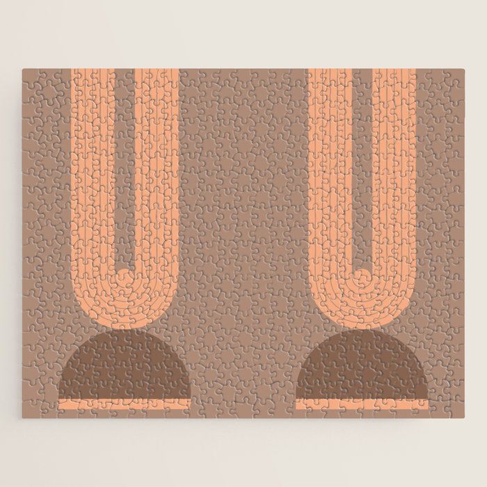 Abstraction_Balance_Round_Bohemian_Shape_Minimalism_001 Jigsaw Puzzle Gallery Image 1