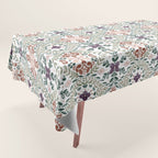 Rustic Intricate Garden Tablecloth Gallery Image 1