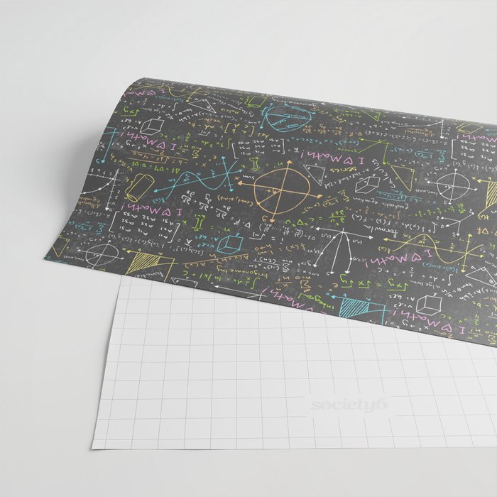 Math Lessons Wrapping Paper Gallery Image 2