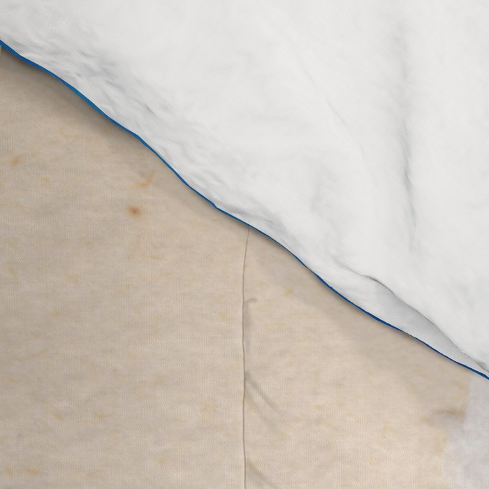 Blue Abstract Collage #2 Comforter Gallery Image 4