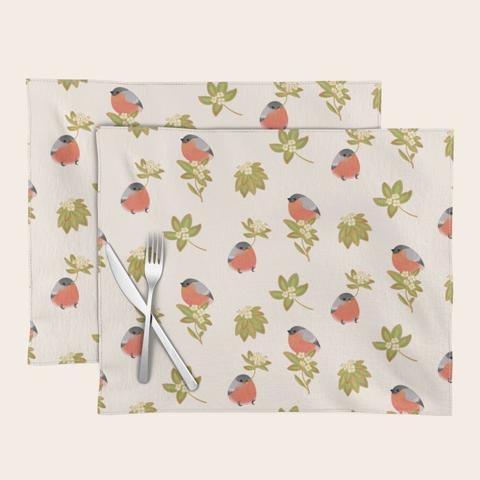 Eurasian bullfinch Placemat Gallery Image 1