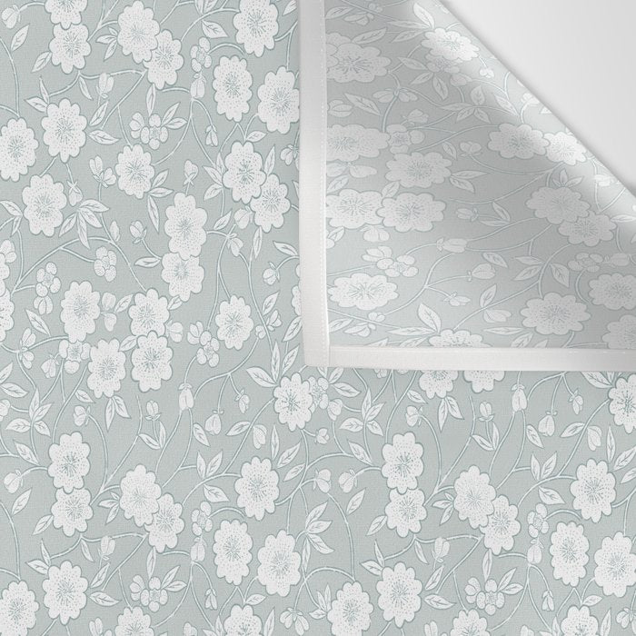 Cluster Flower Vines - Mint Wall Tapestry Gallery Image 3