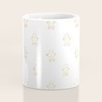 Christmas gingerbread cookie pattern Coffee Mug Gallery Image 4
