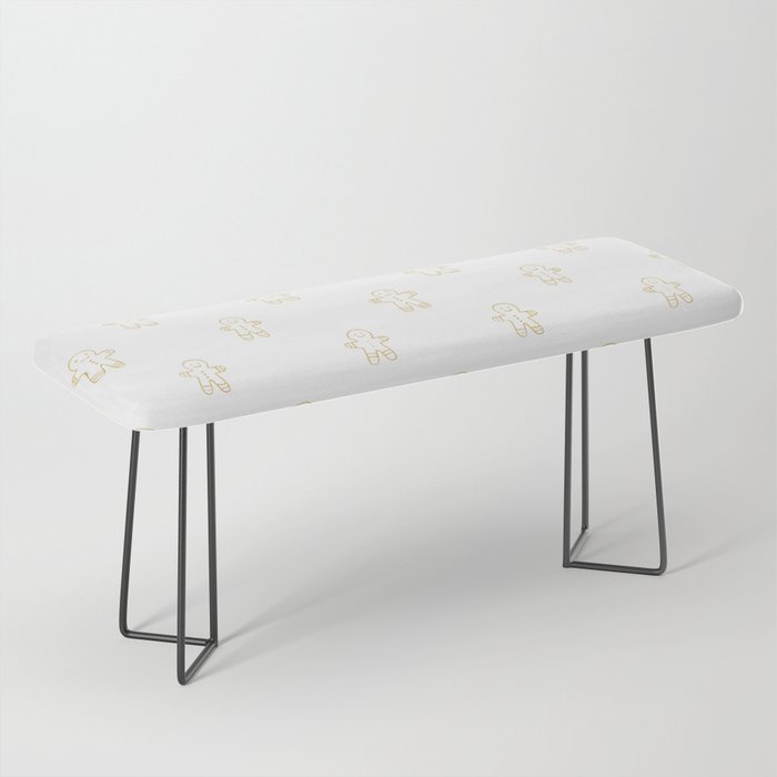 Christmas gingerbread cookie pattern Bench Gallery Image 1
