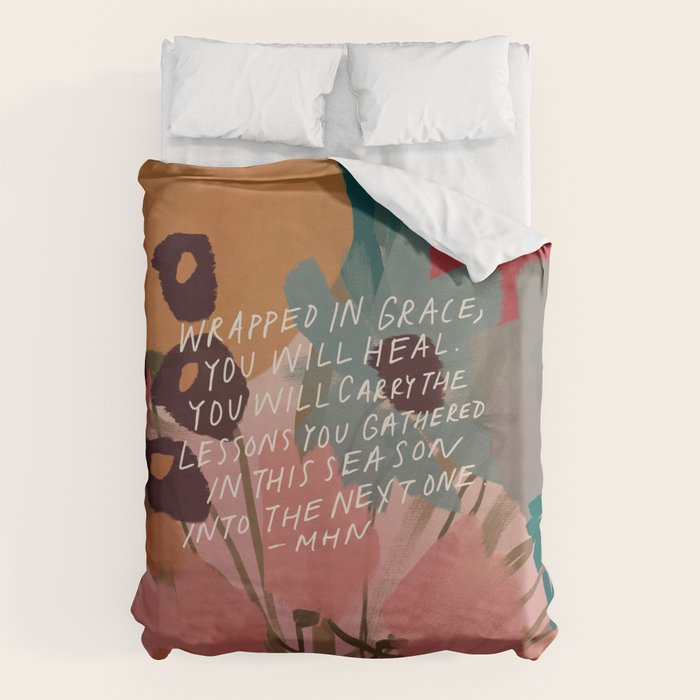 Wrapped in. grace Duvet Cover Gallery Image 6