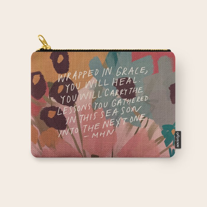 Wrapped in. grace Carry All Pouch Gallery Image 1