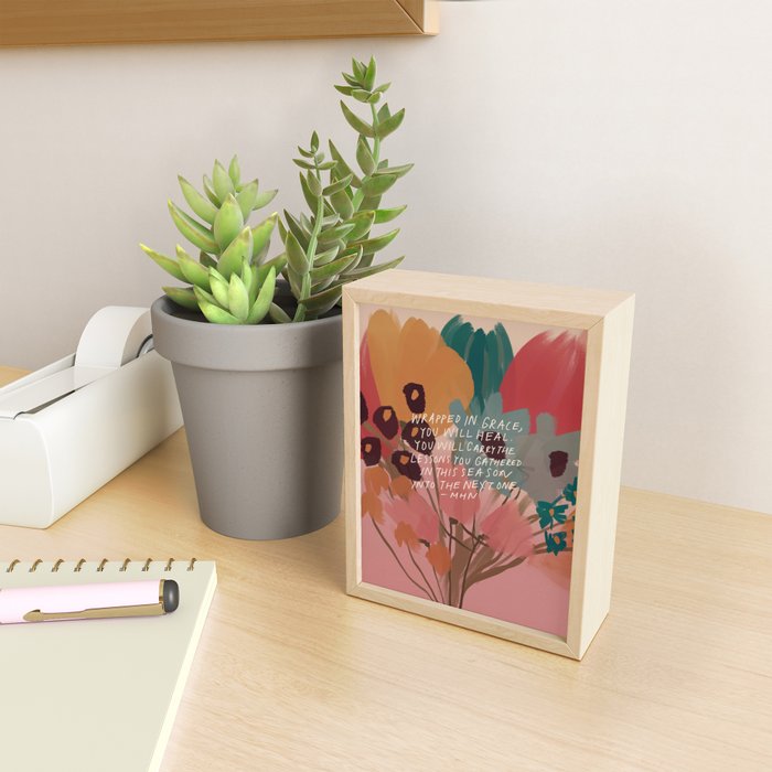 Wrapped in. grace Mini Art Print Gallery Image 2