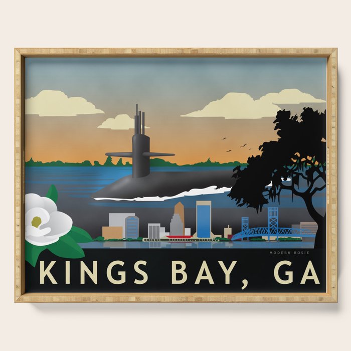 Kings Bay, GA - Submarine Homeport Serving Tray Gallery Image 1
