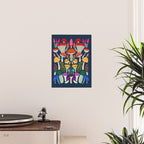 Mushrooms - mushroom, shrooms, mushroom print, rainbow, woodland, andrea lauren Poster Gallery Image 2