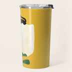 Still life with cat and flower Travel Mug Gallery Image 2