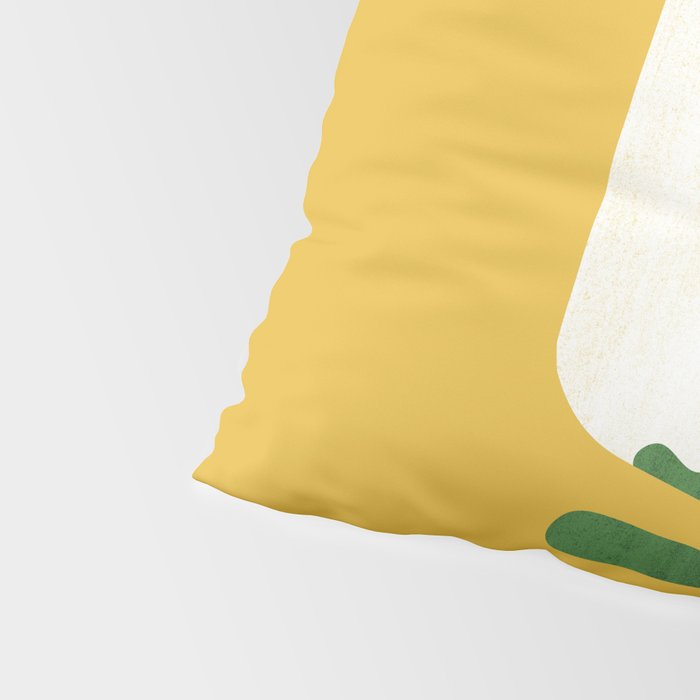 Still life with cat and flower Pillow Sham Gallery Image 4