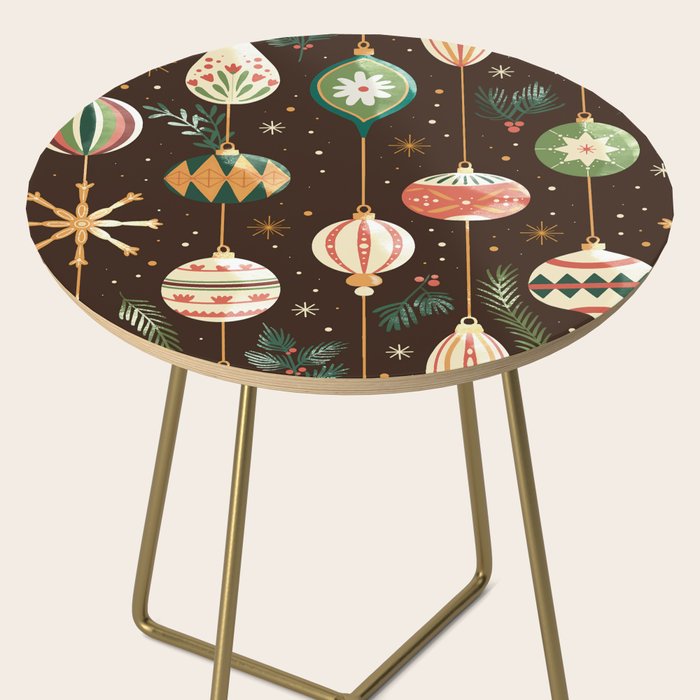 Classic Holiday Decor Delight Side Table Gallery Image 2