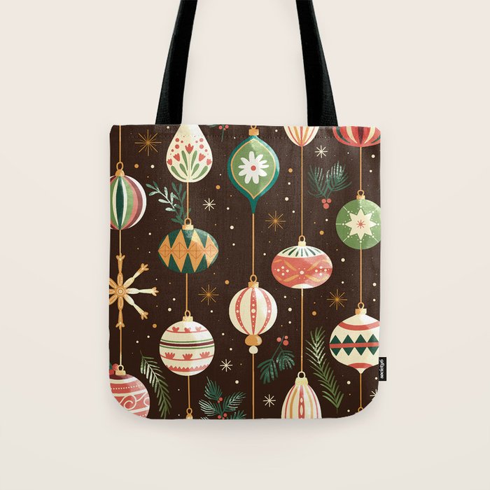 Classic Holiday Decor Delight Tote Bag Gallery Image 1