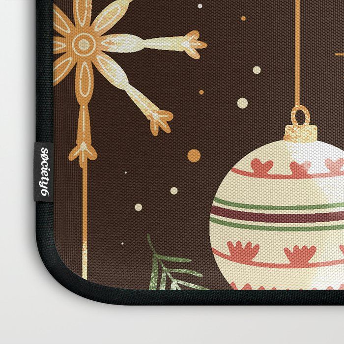 Classic Holiday Decor Delight Laptop Sleeve Gallery Image 3