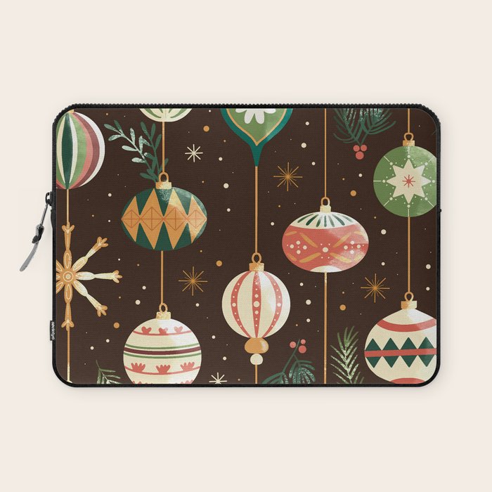 Classic Holiday Decor Delight Laptop Sleeve Gallery Image 1