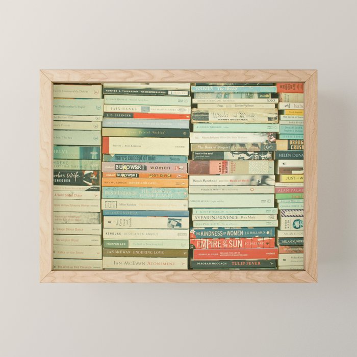 Bookworm II Mini Art Print Gallery Image 1