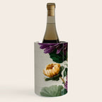 Birthflower Gift Aster Flower Art Floral Print Japanese Wall Art Poster Birthday Painting for her Wine Chiller Gallery Image 2