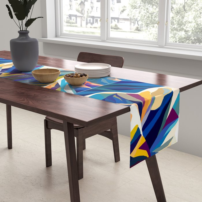 Mountains cold Table Runner Gallery Image 2