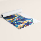 Mountains cold Yoga Mat Gallery Image 2