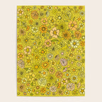 retro flower power wallpaper dreams // art by surfy birdy Poster Gallery Image 4