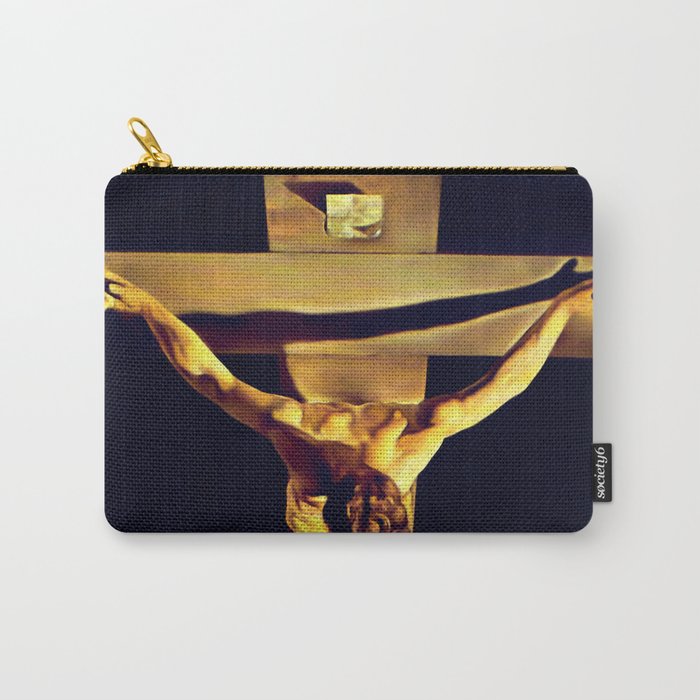 Dalí | Christ of Saint John of the Cross Artwork Carry All Pouch Gallery Image 1