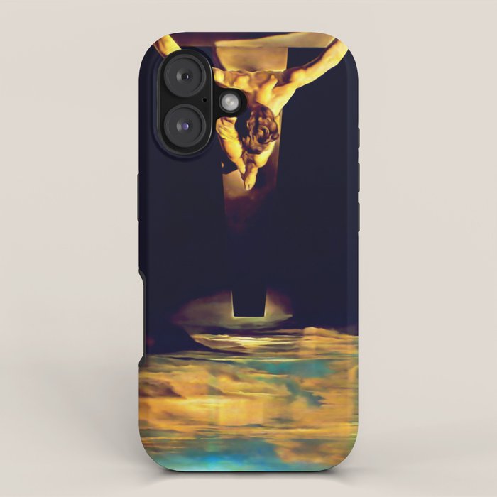 Dalí | Christ of Saint John of the Cross Artwork iPhone Case Gallery Image 1
