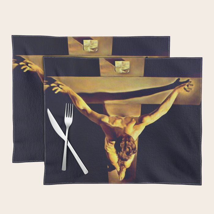 Dalí | Christ of Saint John of the Cross Artwork Placemat Gallery Image 1