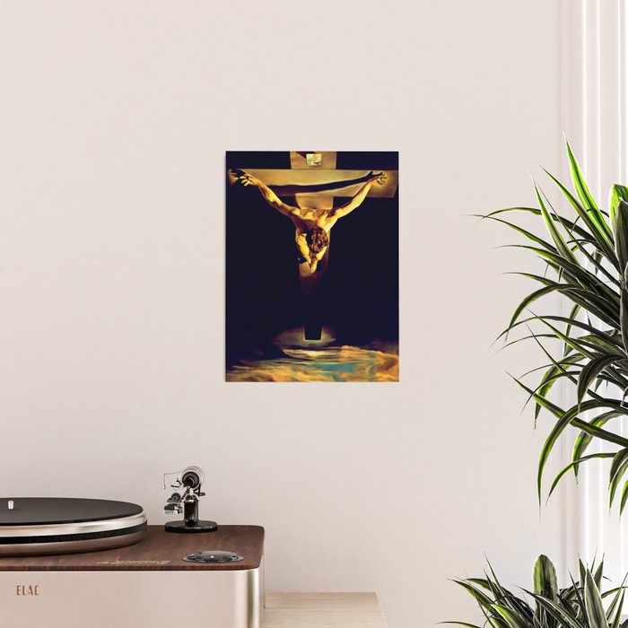 Dalí | Christ of Saint John of the Cross Artwork Poster Gallery Image 2