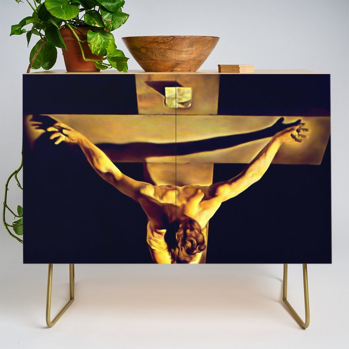 Dalí | Christ of Saint John of the Cross Artwork Credenza Gallery Image 1