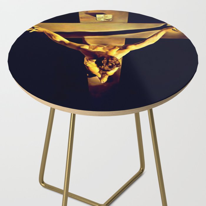 Dalí | Christ of Saint John of the Cross Artwork Side Table Gallery Image 2