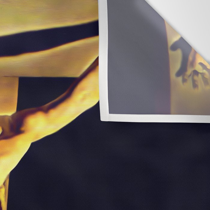 Dalí | Christ of Saint John of the Cross Artwork Wall Tapestry Gallery Image 3