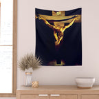 Dalí | Christ of Saint John of the Cross Artwork Wall Tapestry Gallery Image 2