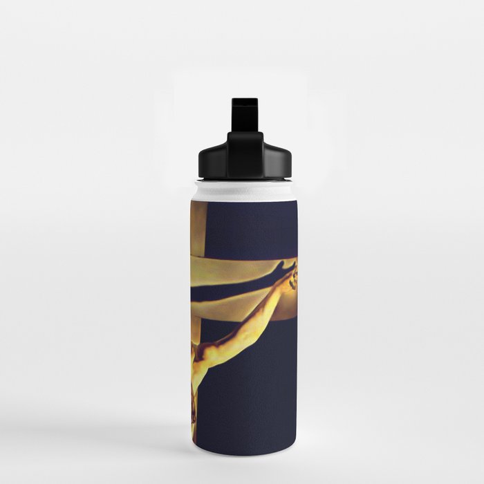 Dalí | Christ of Saint John of the Cross Artwork Water Bottle Gallery Image 2