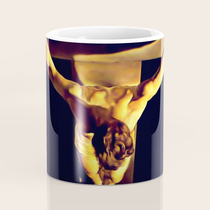 Dalí | Christ of Saint John of the Cross Artwork Coffee Mug Gallery Image 4