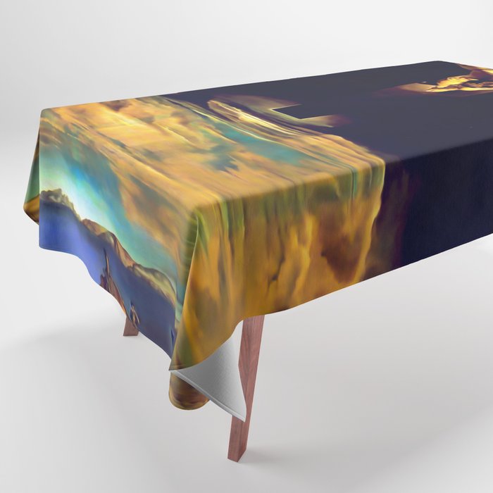 Dalí | Christ of Saint John of the Cross Artwork Tablecloth Gallery Image 1
