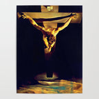 Dalí | Christ of Saint John of the Cross Artwork Poster Gallery Image 4