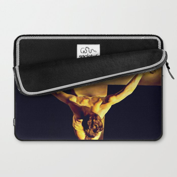 Dalí | Christ of Saint John of the Cross Artwork Laptop Sleeve Gallery Image 2
