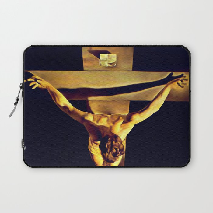 Dalí | Christ of Saint John of the Cross Artwork Laptop Sleeve Gallery Image 1
