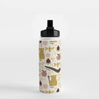 Honey Bear & Bee, Shofar, Pomegranate, and Apple for Rosh Hashanahs Water Bottle Gallery Image 2