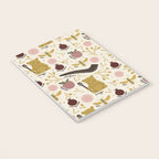 Honey Bear & Bee, Shofar, Pomegranate, and Apple for Rosh Hashanahs Notebook Gallery Image 3