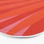 Summer Retro Sun  Bath Mat Gallery Image 3
