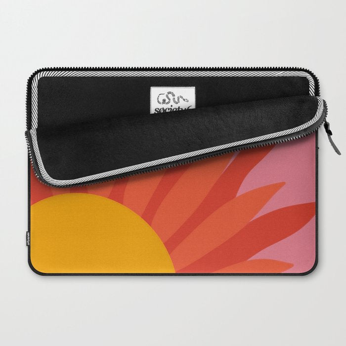 Summer Retro Sun  Laptop Sleeve Gallery Image 2
