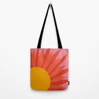 Summer Retro Sun  Tote Bag Gallery Image 2