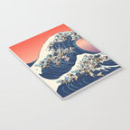 The Great Wave Of  French Bulldog Notebook Gallery Image 3